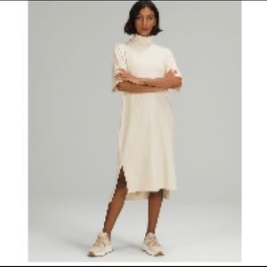 Lululemon Funnel Neck T Shirt Dress